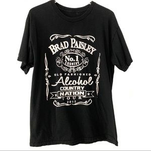 Braid Paisley Country Nation World Tour Shirt 2015